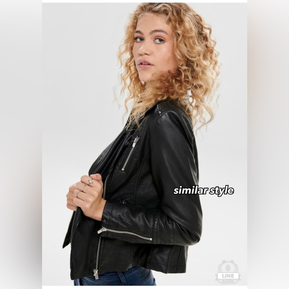 🧥 Vero Moda leather jacket_XS 🧥 - Picture 2 of 6